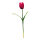 Tulip with stem out of artificial silk/plastic/styrofoam     Size: 70cm, flower Ø 9cm    Color: cerise