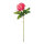 Pfingstrose am Stiel aus Kunstseide/Kunststoff     Groesse: 60cm, Blüte Ø 10cm    Farbe: pink