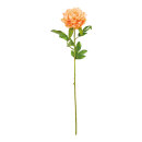 Peony with stem out of artificial silk/plastic     Size:...