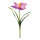 Krokus am Stiel aus Kunstseide/Kunststoff     Groesse: 70cm, Blüte Ø 15cm    Farbe: lila