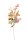 Spray out of plastic/artificial silk, flexible, one sided decorated     Size: 76cm, deco ca. 43cm    Color: pink/ multicoloured