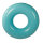 Swim ring out of PVC, inflatable     Size: Ø 90cm    Color: light blue