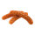 Sausages 3 pcs./bag, out of foam     Size: 16x3cm    Color: brown