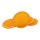 Orangenscheiben 6 Stk./Beutel, aus Kunststoff     Groesse: 5cm, Ø 3mm    Farbe: orange