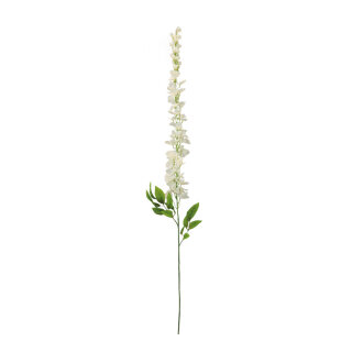 Wisteria spray out of plastic/artificial silk     Size: 110cm    Color: white/green