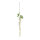 Wisteria spray out of plastic/artificial silk     Size: 110cm    Color: white/green