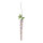 Wisteria spray out of plastic/artificial silk     Size: 110cm    Color: purple/green