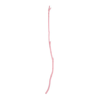 Wooden twig out of natural wood     Size: 90cm, Ø 1,5cm-5cm    Color: rose