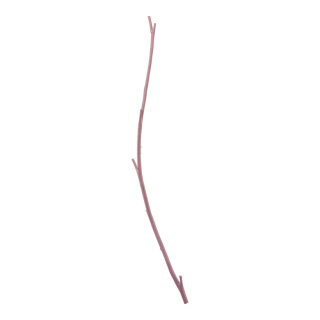 Wooden twig out of natural wood     Size: 90cm, Ø 1,5cm-5cm    Color: lilac
