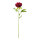 Peony with stem  - Material: out of artificial silk/plastic - Color: bordeaux - Size: 60cm X Blüte Ø 10cm