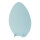 Easter egg 3-part, out of cardboard, to put together     Size: 40x28cm    Color: light blue
