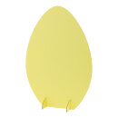 Osterei, 3-teilig, Größe: 40x28cm Farbe: gelb