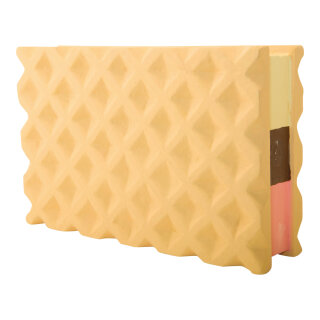 Sandwich-Eis aus Styropor     Groesse: 40x25x10cm    Farbe: bunt