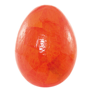 Easter egg out of styrofoam, watercolour effect     Size: 20cm    Color: orange