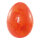 Osterei aus Styropor, Wasserfarbeneffekt     Groesse: 20cm    Farbe: orange