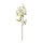 Cherry blossom twig out of artificial silk/plastic     Size: 85x20cm    Color: green/white