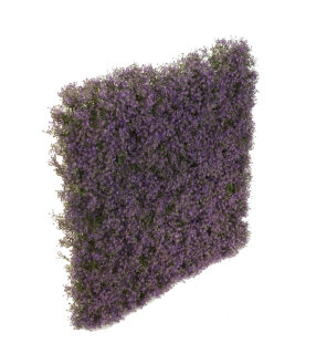 Blumenbox XL Mural Gipso Morada violett, für Innen und Außen 65x65x12cm