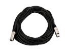 OMNITRONIC XLR cable 3pin 15m bk