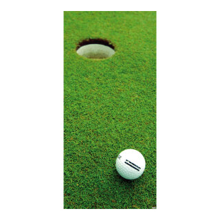 Banner " golf" fabric - Material:  - Color: multicoloured - Size: 180x90cm