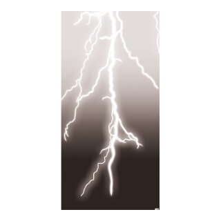 Banner "storm" fabric - Material:  - Color: black - Size: 180x90cm