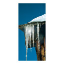 Banner "Cotage in snow" paper - Material:  -...