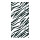 Motivdruck "Zebrastreifen", Papier, Größe: 180x90cm Farbe: weiß/schwarz   #