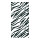 Banner "Zebra Stripes" fabric - Material:  - Color: white/black - Size: 180x90cm