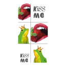 Motivdruck Kiss me, Papier, Größe: 180x90cm Farbe:...