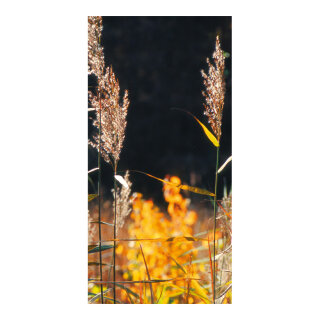 Banner "Reed grass" fabric - Material:  - Color: multicoloured - Size: 180x90cm