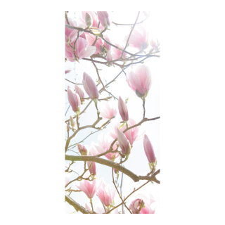 Banner "Magnolia" paper - Material:  - Color: pink - Size: 180x90cm