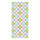 Banner "Tilework" fabric - Material:  - Color: white/multicoloured - Size: 180x90cm