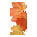 Banner "Brown leaves" fabric - Material:  -...