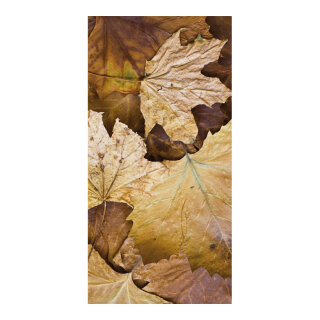 Banner "Autumn leaves" paper - Material:  - Color: brown - Size: 180x90cm