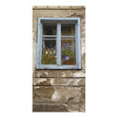 Banner "Floral window" paper - Material:  -...