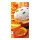 Banner "cracking" fabric - Material:  - Color: orange/white - Size: 180x90cm