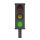 Banner "traffic lights" paper - Material:  - Color: black/white/multicoloured - Size: 180x90cm