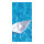 Banner "Paper Ship" fabric - Material:  - Color: blue/white - Size: 180x90cm