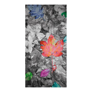 Banner "Colorful autumn" fabric - Material:  - Color: grey/multicoloured - Size: 180x90cm