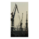 Banner "Cranes Dockside" fabric - Material:  -...