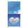 Banner "Cloud 7" paper - Material:  - Color: blue/white - Size: 180x90cm