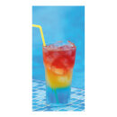 Motivdruck "Cocktail am Pool" aus Stoff   Info:...