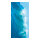 Banner "Sea wave" fabric - Material:  - Color: blue - Size: 180x90cm