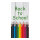 Banner "Back to school" fabric - Material:  - Color: multicoloured - Size: 180x90cm