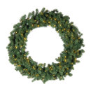 Noble fir wreath 440 tips 180 LEDs - Material: out of...