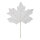 Maple leaf  - Material: out of paper - Color: white - Size: 50x40cm X Blattgröße: 33x40cm Stiel: 23cm