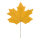 Maple leaf  - Material: out of paper - Color: ocher - Size: 50x40cm X Blattgröße: 33x40cm Stiel: 23cm