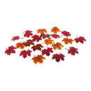 Maple leaves 36 pcs./bag - Material: out of artificial...