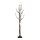 Baum mit 500 LEDs, aus Hartpappe, IP44 Stecker     Groesse:180cm, Holzfuß: 22x22x3cm    Farbe:braun/weiß