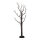 Tree with 270 LEDs - Material: out of hard cardboard - Color: brown/white - Size: 120cm X Holzfuß: 17x17x3cm