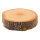 Baumscheibe aus Styropor     Groesse: 20x20x5cm    Farbe: naturfarben/braun